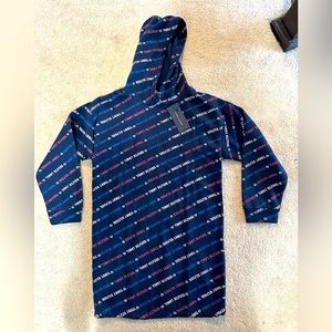 Nwt tommy hilfiger girl shirt dress/hoodie, size M